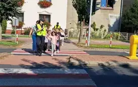 Spotkanie z policjantami w klasie pierwszej. 6