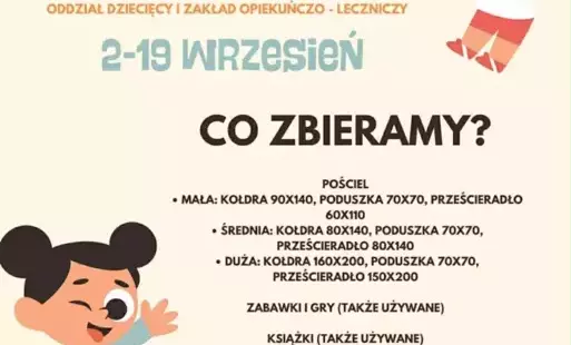 Zdjęcie do  Zachęcamy do udziału w akcji charytatywnej na rzecz Szpitala Powiatowego w Drezdenku  &hearts;️